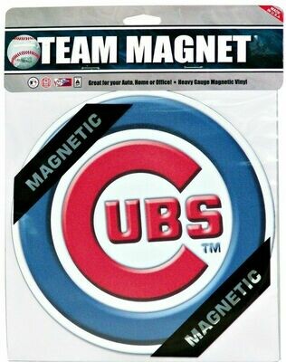 Cubs 8&quot; Bullseye Magnet