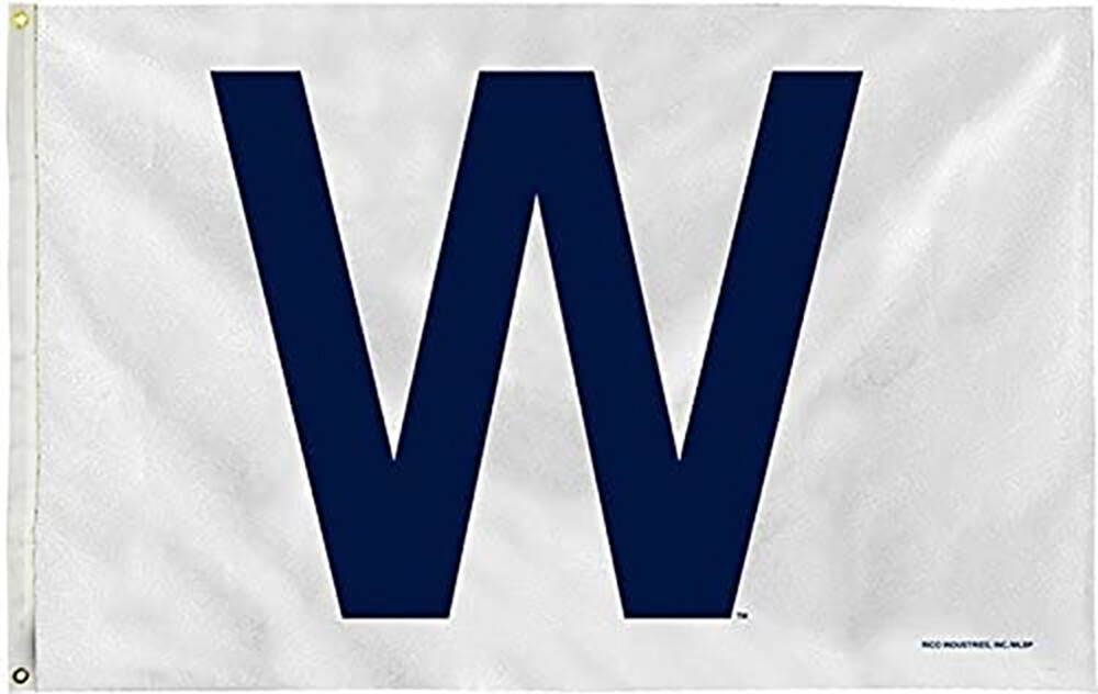 Chicago Cubs W 3 foot x 5 foot Flag