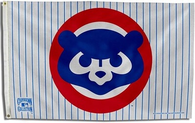 Chicago Cubs 1984 Cooperstown 3 x 5 Banner Flag