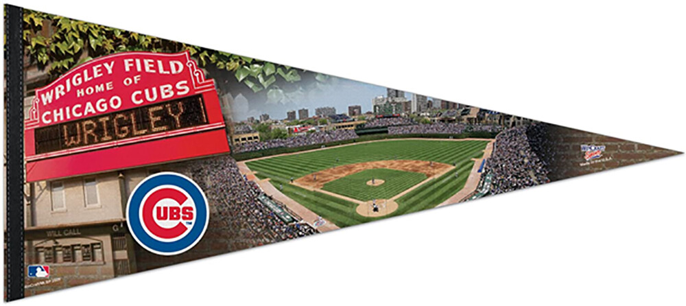 Chicago Cubs Stadium Large Pennant 17&quot; x 40&quot;