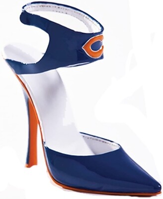 Chicago Bears Decorative Shoe 3 1/4&quot; x 1 1/4&quot; x 3 1/4&quot;