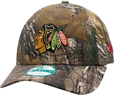 Chicago Blackhawks The League Realtree Camo Adjustable Hat