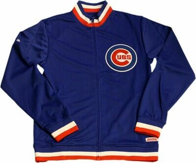 Chicago Cubs Track Jacket Left Chest Applique Logo