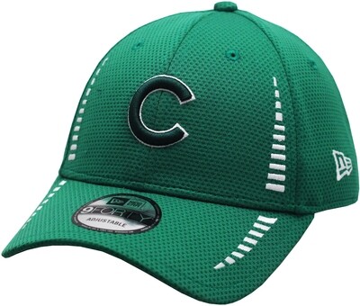 Chicago Cubs Speed St. Patricks Day Adjustable Hat Green