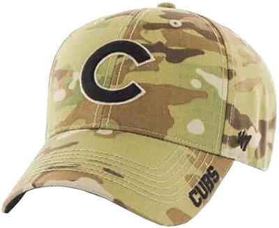 Chicago Cubs Myers MVP Camouflage Adjustable Hat