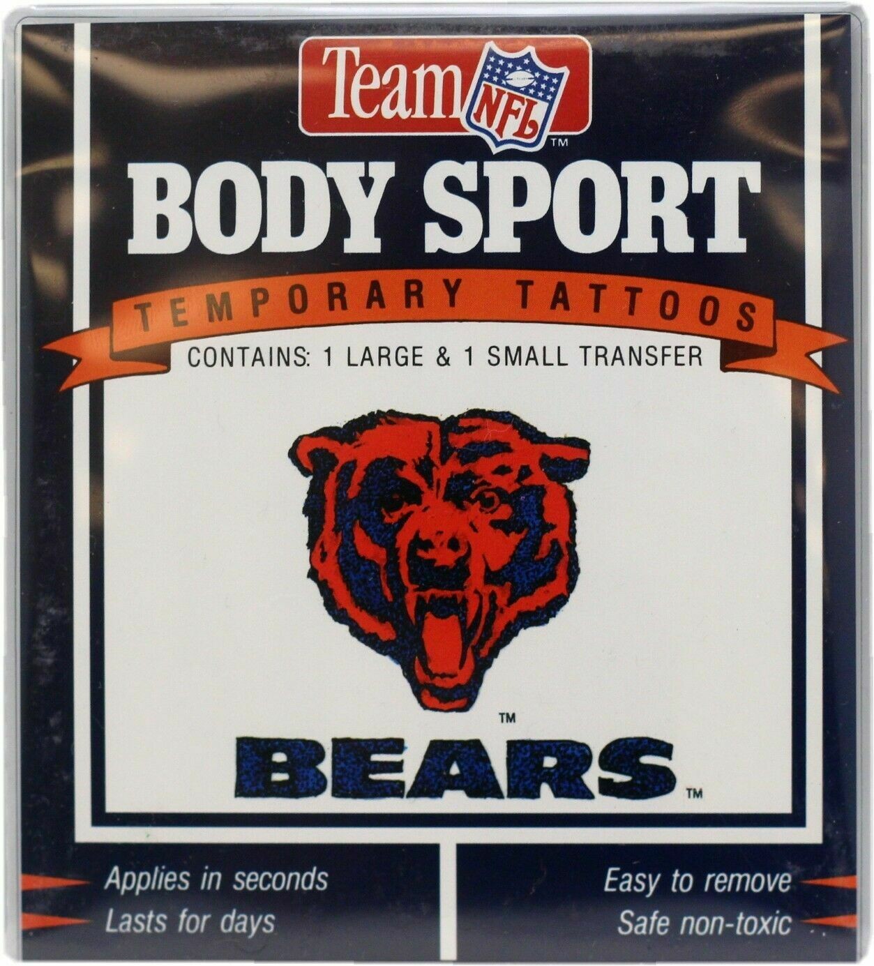 Chicago Bears Temporary Tattoos