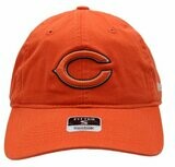 Reebok Chicago Bears Tonal Orange Fitted Cap, Size: Small