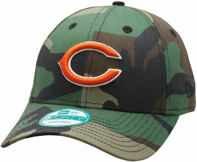 Chicago Bears Basic Woodland Camo Snapback Hat