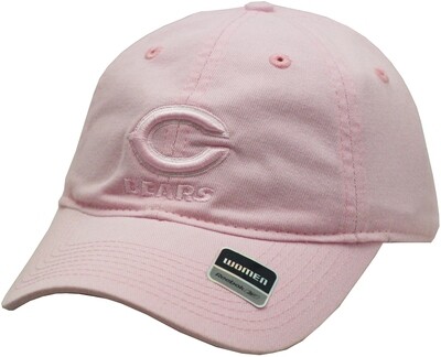 Chicago Bears Women&#39;s Pastel Pink Slouch Adjustable Hat