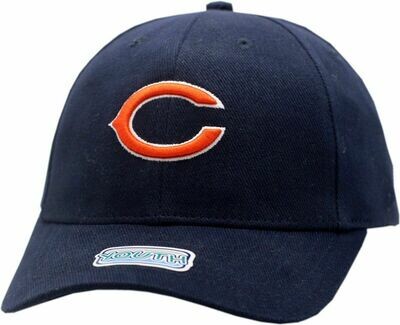 Chicago Bears Youth Adjustable Strap C Logo Navy Hat