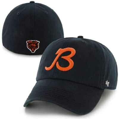 Bears Slouch 47&#39; Brand B Logo Fitted Hat - Small