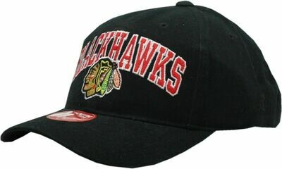 Chicago Blackhawks Youth Black Snapback Hat