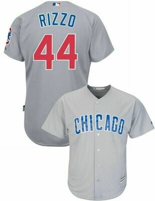 Chicago Cubs Men&#39;s Anthony Rizzo Stitched Road Jersey