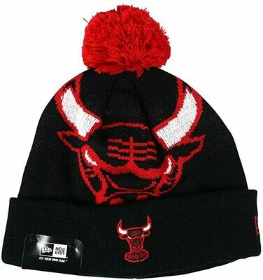 New Era Chicago Bulls Woven Biggie Knit Cap