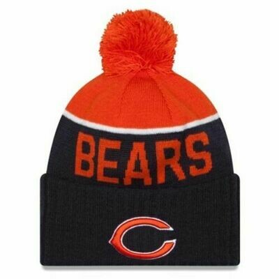 Chicago Bears C Logo 2015 On-Field Pom Knit