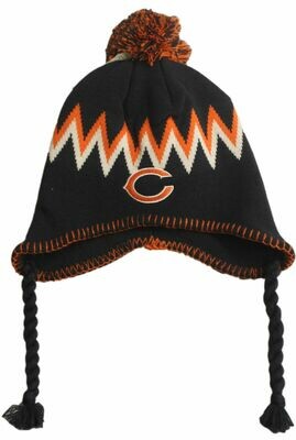Chicago Bears Tassle Knit Hat
