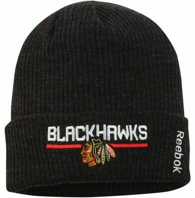 Chicago Blackhawks Center Ice Locker Room Cuffed Knit Hat