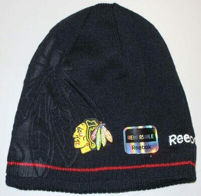 Chicago Blackhawks Center Ice Reversible Knit Hat