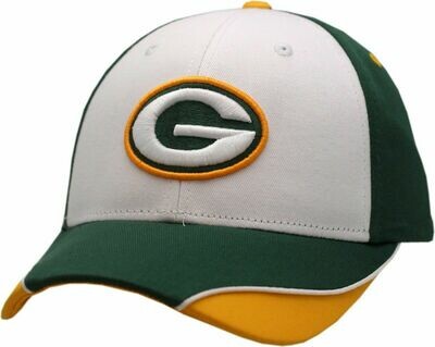 Green Bay Packers Lofted Adjustable Strap Hat