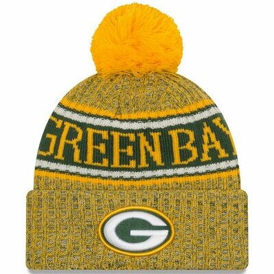 Green Bay Packers 2018 Sideline Reverse Sport Knit Hat
