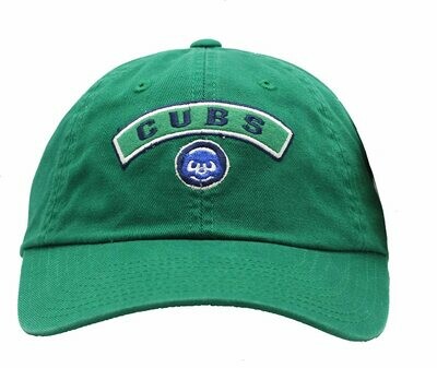 Chicago Cubs Green Mikey Logo Buckle Back Cap