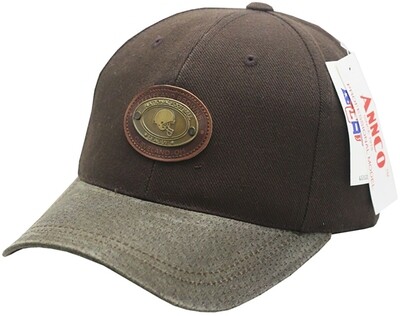 Cleveland Browns Hat Metal Stud Buckle Back