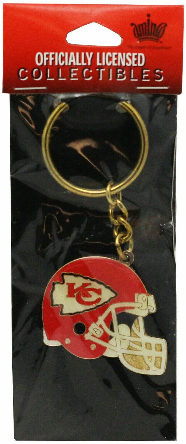 Kansas City Chiefs Keychain Helmet