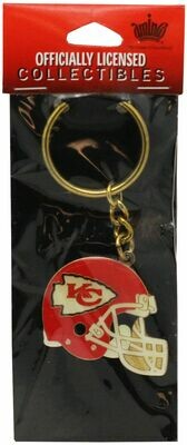 Kansas City Chiefs Keychain Helmet