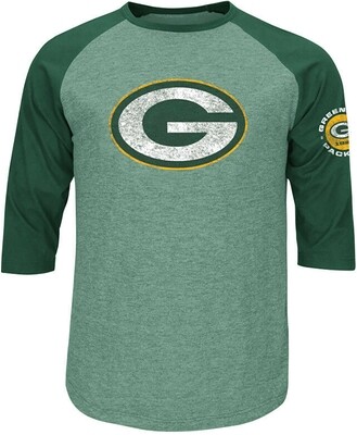 Green Bay Packers Tri-Blend 3/4 Sleeve T-Shirt