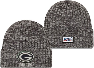 Green Bay Packers 2019 Crucial Catch On Field Knit Hat