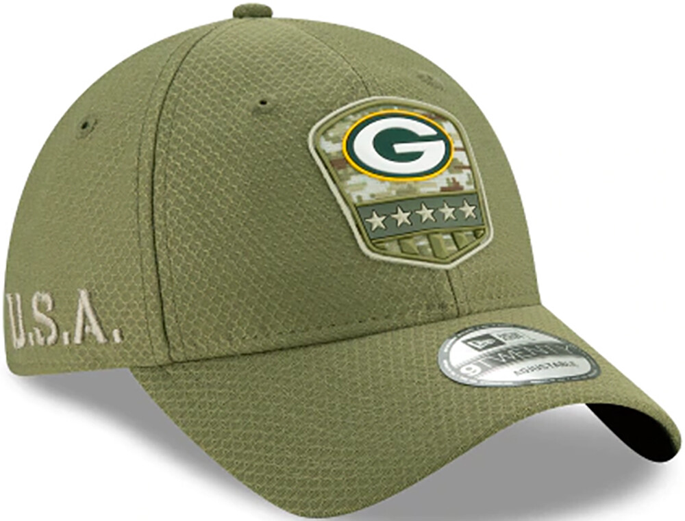 Salute of Service On Field Pom Knit Hat