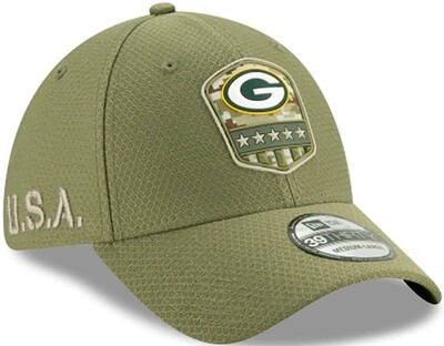 Green Bay Packers 2017 Salute To Service Flex Fit Hat