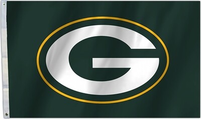 Green Bay Packers 3 X 5 Flag Deluxe G