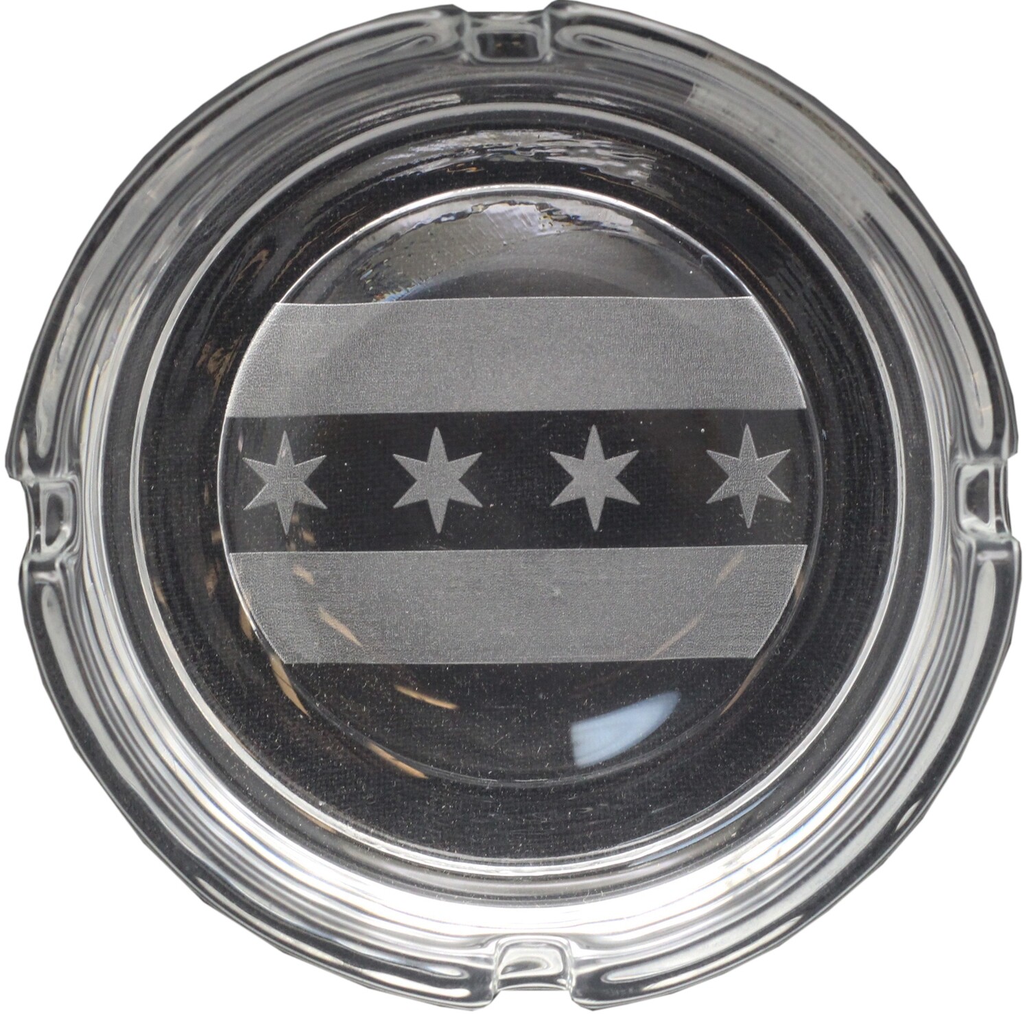 Chicago Flag Ash Tray