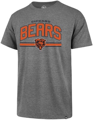 Chicago Bears T-Shirt Arch Super Rival Grey
