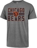 Chicago Bears T-Shirt Block Stripe Club Grey