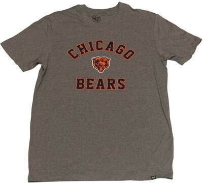 Chicago Bears T-Shirt Arch Super Arch Rival Grey