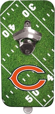 Chicago Bears Magnetic Bottle Opener Click N&#39; Drink