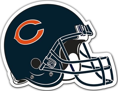 Chicago Bears 8&quot; Helmet Magnet