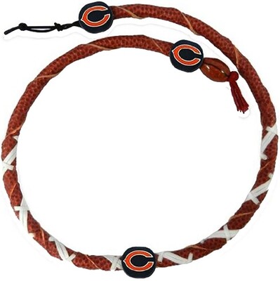 Chicago Bears Classic Spiral Football Necklace