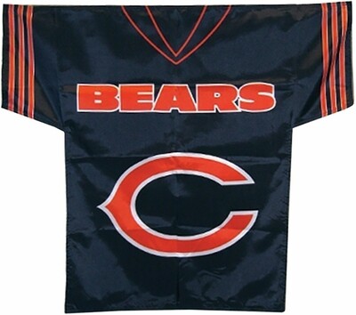 Chicago Bears 34" x 30" 2-Sided Jersey House Flag