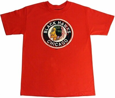 Chicago Blackhawks Antigua Red Goalie T-Shirt