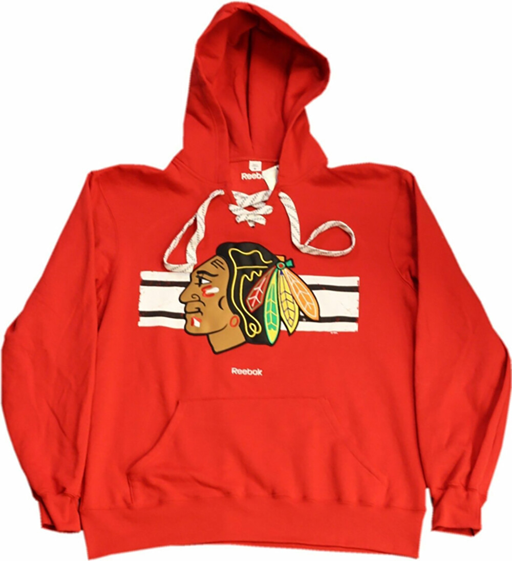 Chicago Blackhawks Hockey Jersey Honor Code Red Pullover Hoodie