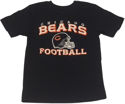 Chicago Bears Youth Football T-Shirt Blue