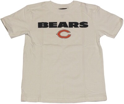 Chicago Bears Youth T-Shirt White