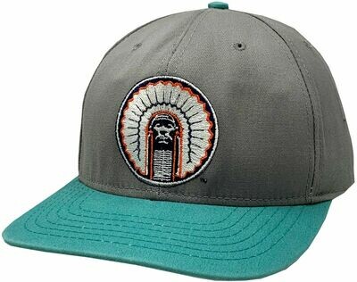 Illinois Fighting Illini  Vintage 2-Tone Flat Bill Hat