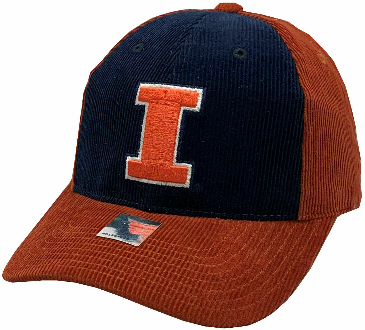 Illinois Fighting Illini Hat Loud &amp; Clear Adjustable Orange/Blue