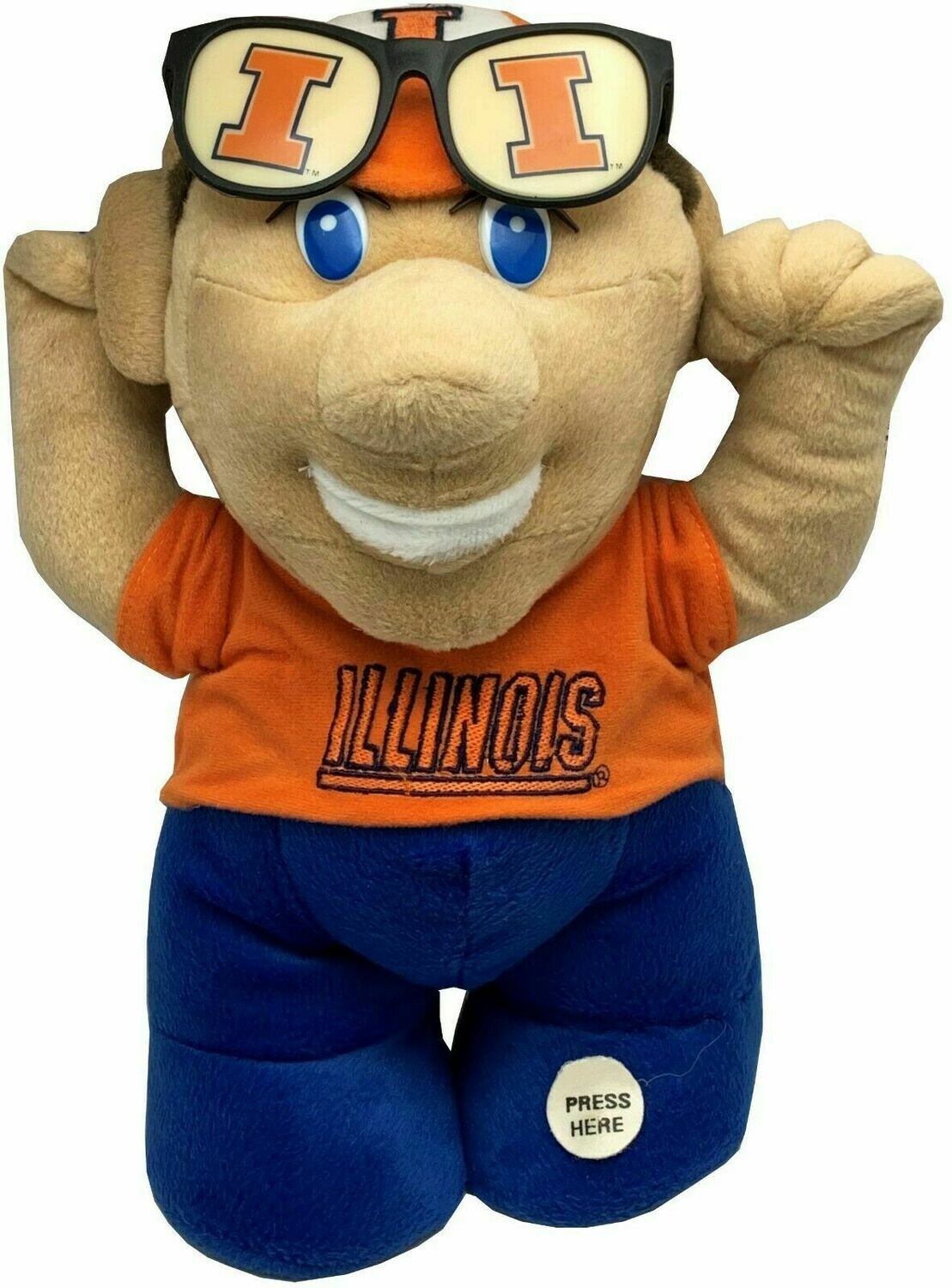 Illinois Fighting Illini Musical Mascot (Plays Schools Fight Song)