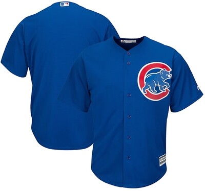Chicago Cubs Alternate Blue Majestic Performance Cool Base Jersey