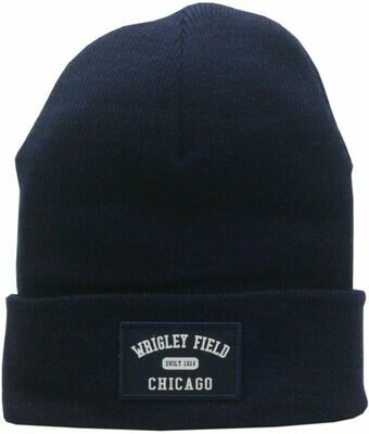 Wrigley Field Chicago Built 1914 Cuffed Knit Hat Patch